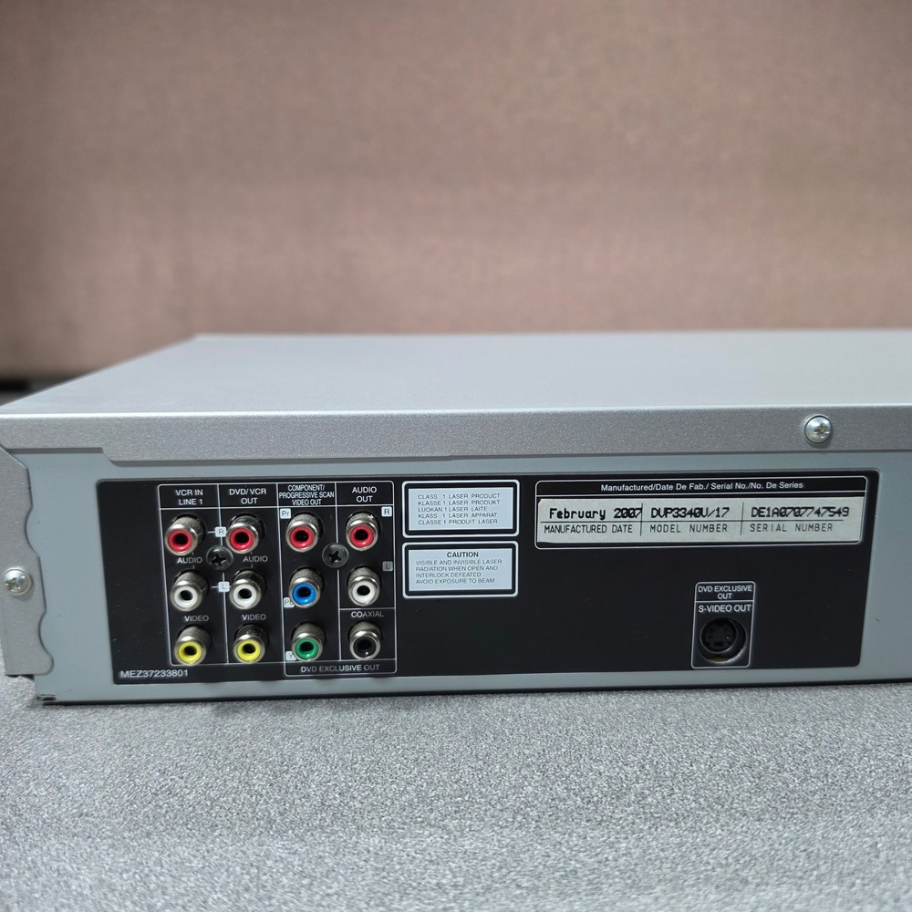 Philips DVD VCR Player Combo DVP3340V Excellent 4 Head Hi-Fi Stereo works - Picture 5 of 6